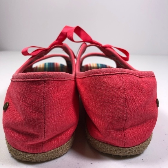 New UGG 1010053K Canvas Espadrilles Slip On Shoes - Picture 5 of 9